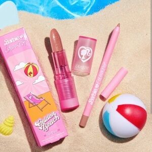 ColourPop Barbie Golden Beach Lip Duo - Pink and Tan